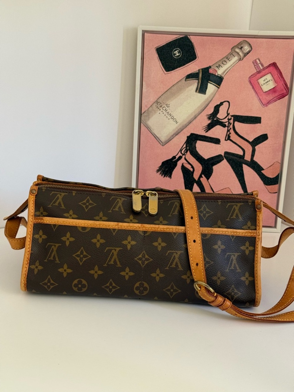 Louis Vuitton Monogram Popincourt Long Crossbody Bag Vintage 2005 🌟 COA - Picture 2 of 16